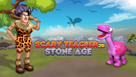 Scary Teacher Stone Age