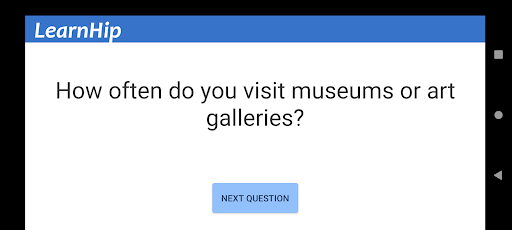 Random Conversation Questions Screen 2