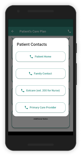 Android application Gotcare: In The Community screenshort