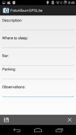 PhotoAlbum GPS Lite Screen 3