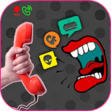 Voice changer in call &Rec icon