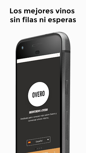 Android application Overo Bar de Copas screenshort