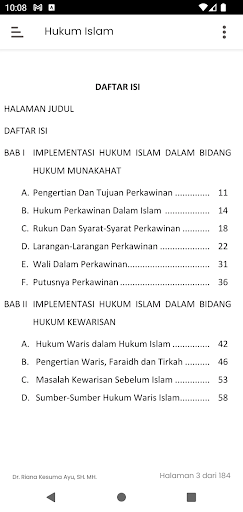 Hukum Islam - Pustaka Data Screen 3