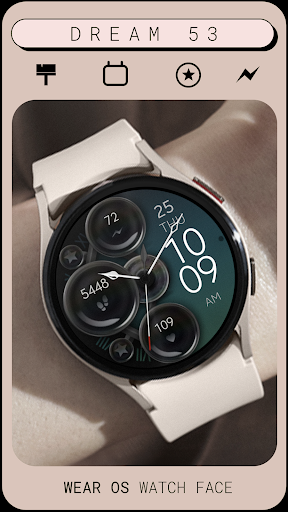 Dream 53 - Modern Watch Face Screen 2