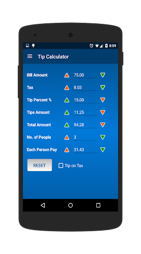 Tip Calculator Screen 2
