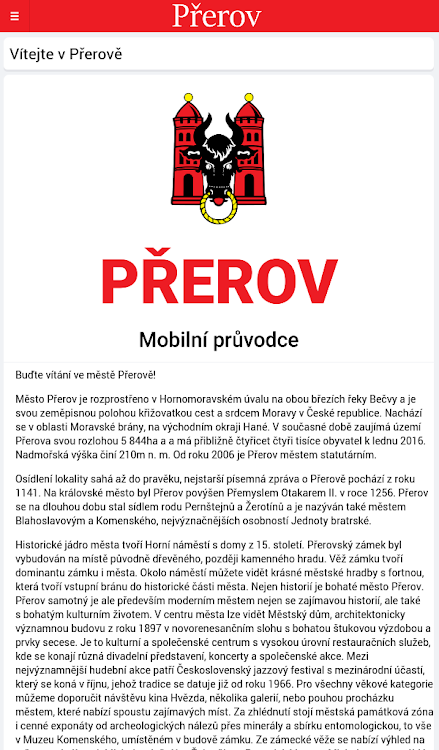 Přerov - 1.1.1 - (Android)