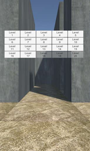 Android application VR: Escape from Maze screenshort
