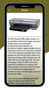 HP DeskJet 6980 Printer Guide