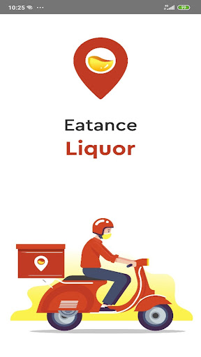 Android application Eatance Liquor Driver screenshort