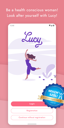 Lucy - Period tracker calendar Screenshot 1 - AppWisp.com