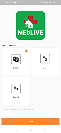 Medlive Screen 2
