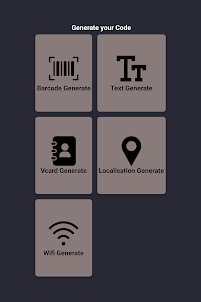 QR-Barcode scanner & generator