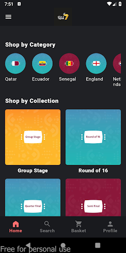 Android application 7ajzak screenshort