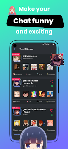 +999K Anime Stickers WASticker - Personalization - apps