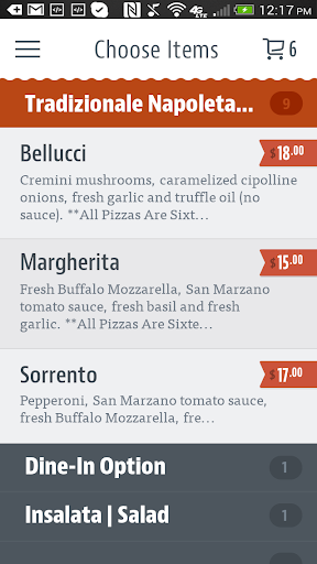 Alino Pizzeria Screen 3
