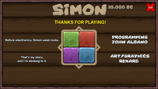 SIMON 10,000 B.C. - a memory g