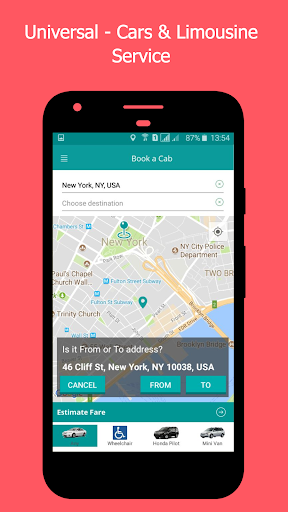 Taxi Universal Screen 2
