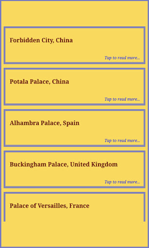 World Famous Palaces Screen 3