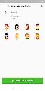Captura 8 ConquiStickers IASD WAStickerA android