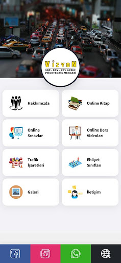Android application Vizyon Src Kursu screenshort
