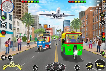 Auto Rickshaw Driving Game 3d