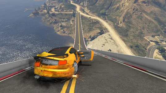 Crashing Cars Compilation 3D