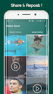 Status Saver para whatsapp: baixar status