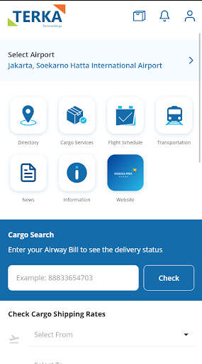 Android application Terka Mobile screenshort