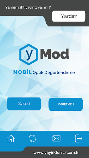 Android application Yayın Denizi Optik Okuma screenshort
