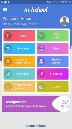 m-School Teacher Screen 3