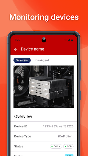 Android application iCAP screenshort