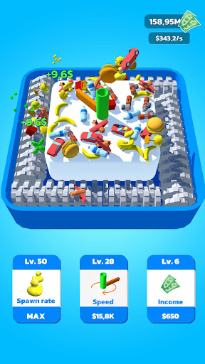 Android application Shape Factory Idle screenshort