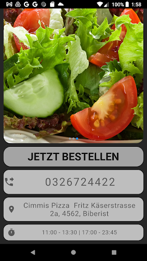 Cimmis Pizza Screen 2