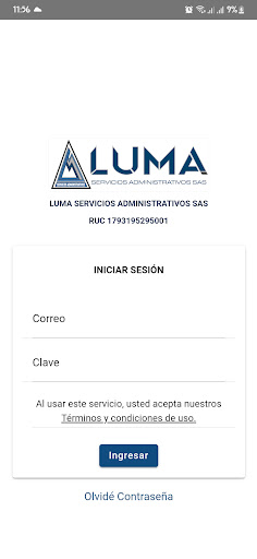 Android application Luma screenshort