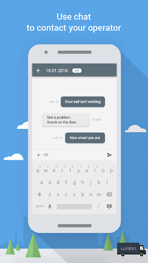 Screenshot of Logistics Mobile
