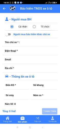 Bảo Hiểm Xuân Thành Screen 2