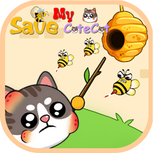 Save My CuteCat : Drawing logo
