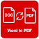 Word to PDF Converter PDF Converter Word Converter icon