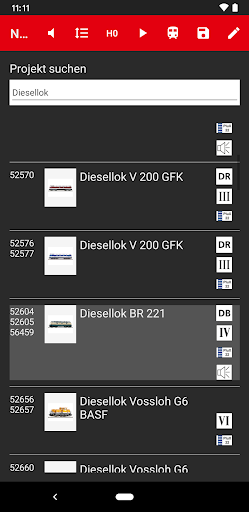 PIKO SmartProgrammer App Screen 2