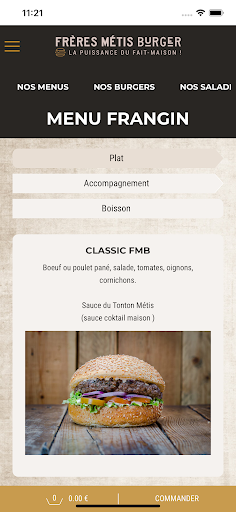 Freres Metis Burger Screen 3