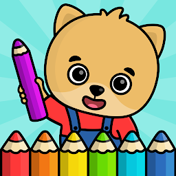 Imagen de ícono de Bimi Boo Colorear para niños