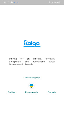 Android application RALGA App screenshort