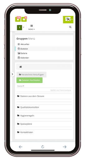 Android application Elternparade screenshort