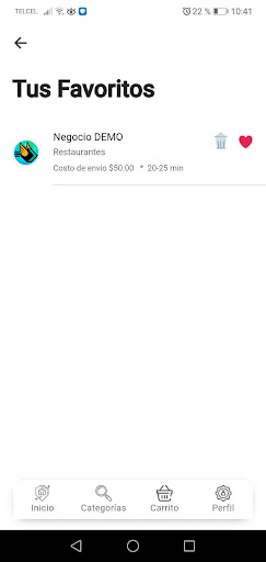 Delivy Food Screen 3