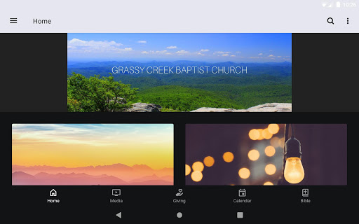 Grassy Creek Baptist Church Screen 3