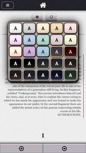 Notes from the Underground Fyo Screen 3
