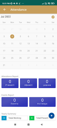 Android application The Hazelmoon School screenshort