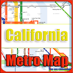 Cover Image of Download California Metro Map Offline  APK