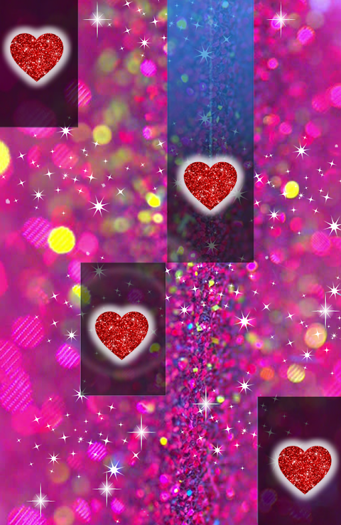 Glitter Piano Heart Tiles Sparkle Music Songsのおすすめ画像2