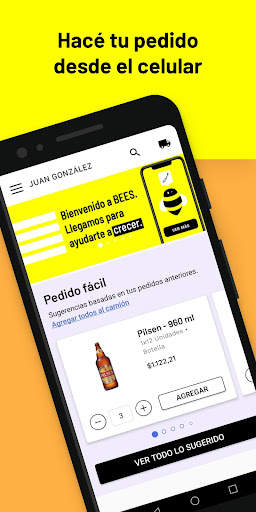 Android application BEES Uruguay screenshort